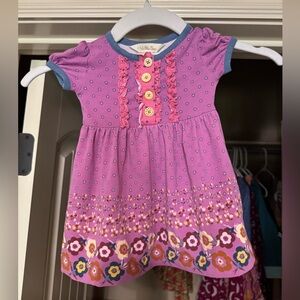 Matilda Jane Purple Floral Kids Dress